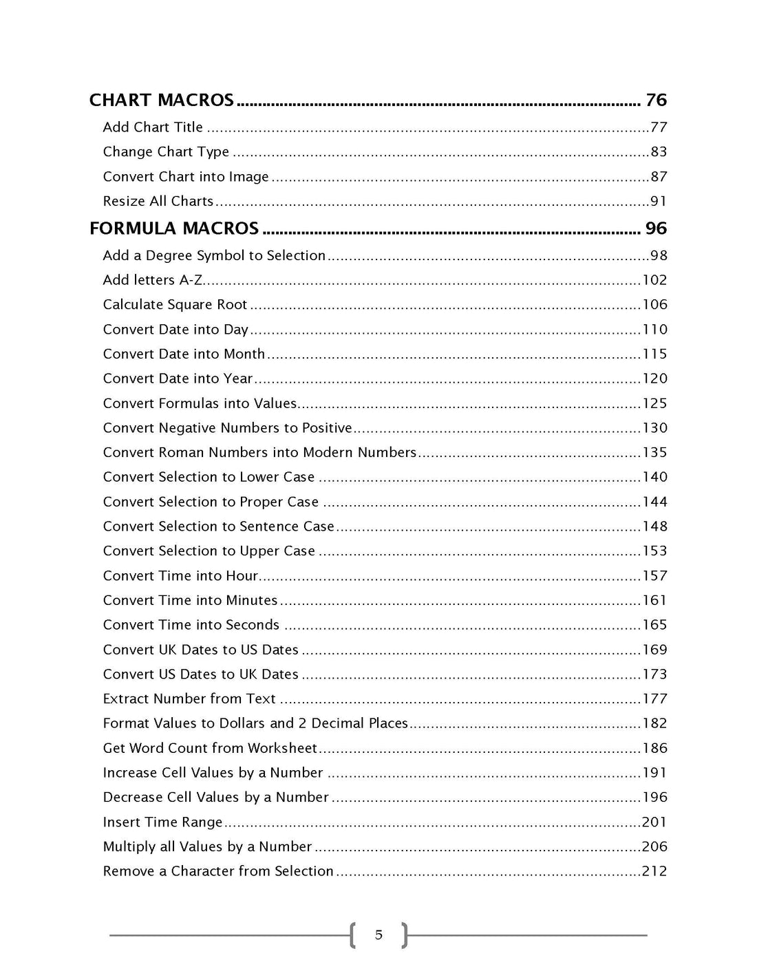 101 Ready To Use Excel Macros E-Book