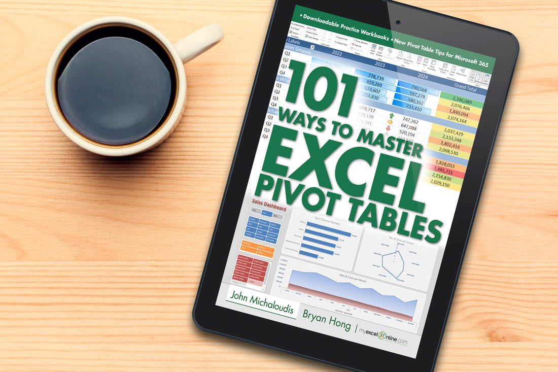 101 Ways To Master Excel Pivot Tables E-Book