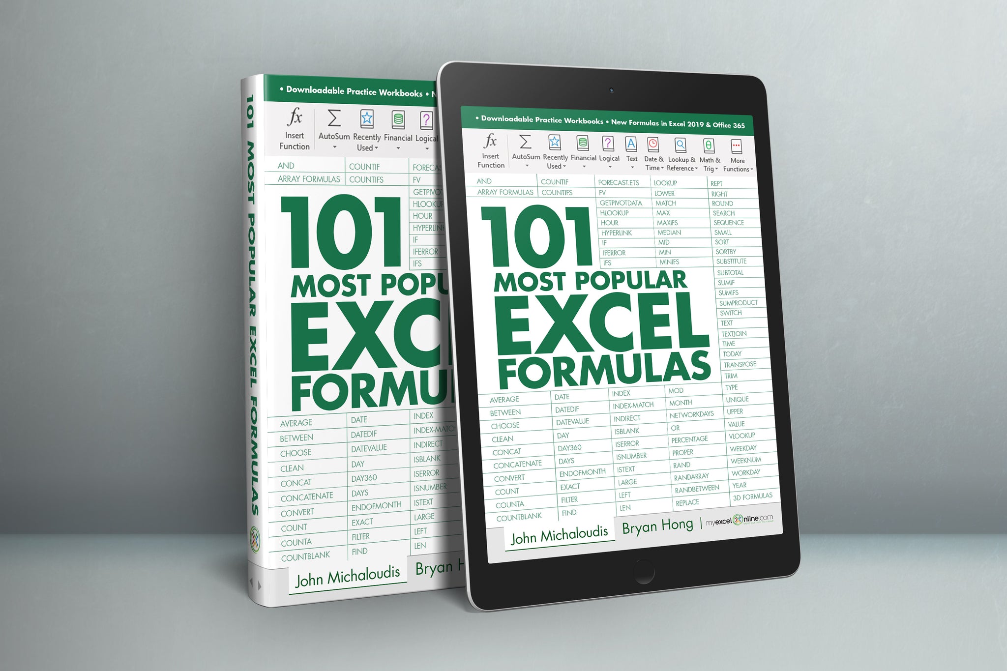 101 Most Popular Excel Formulas E-Book – MyExcelOnline