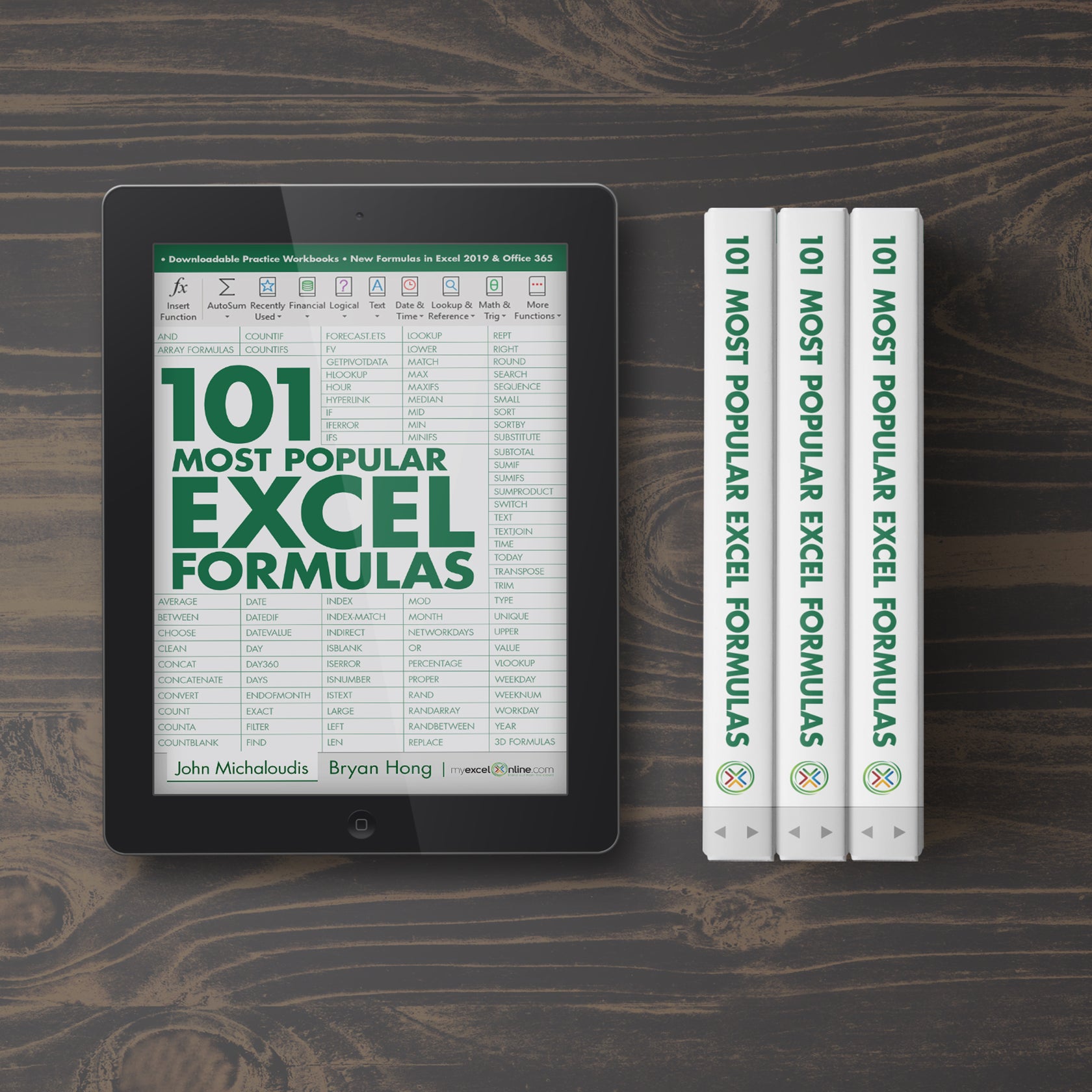 101 Most Popular Excel Formulas E-Book – MyExcelOnline